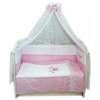Детское постельное белье для девочек малышей из хлопка Абэль - Фото №1