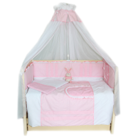 Детское постельное белье для девочек малышей из хлопка Кроха - Фото №1