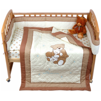 Детское постельное белье для новорожденных из бязи Бурый мишка 5083001/66/001 - Фото №1