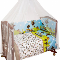 Детское постельное белье для новорожденных из хлопка Каникулы - Фото №1